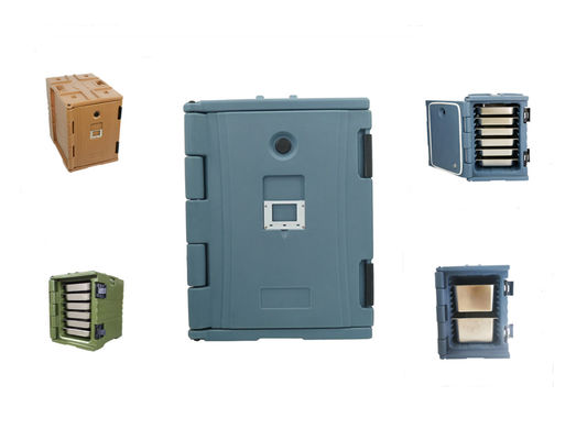 Scatola per il trasporto di alimenti con isolamento in schiuma di LLDPE per il controllo e la consegna di temperatura costante