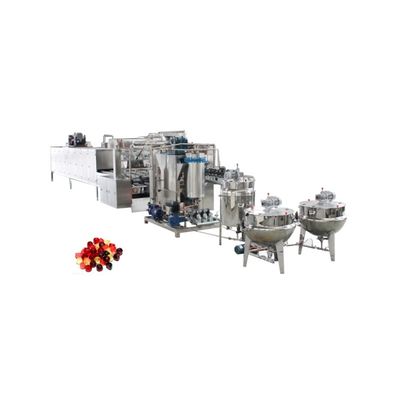 220V Voltage Automatic Gummy Machine per la fabbricazione di caramelle di orso gommoso in bevande alimentari