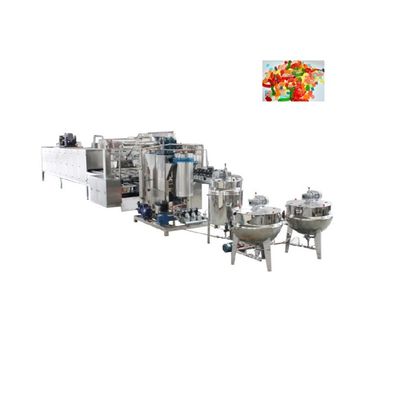 Macchina automatica di produzione di caramelle gommose ad alta capacità 1900x980x1700MM per uso commerciale