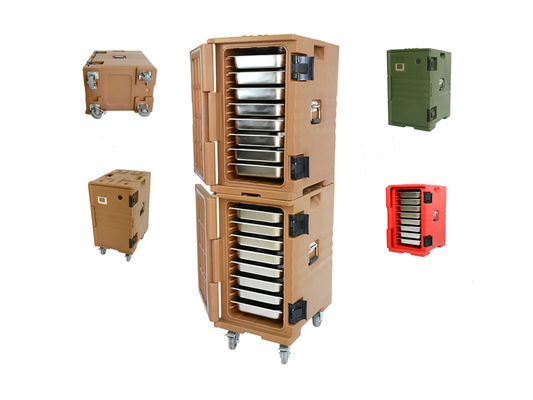 Cisterne di alimentazione a carico anteriore isolate per catering fast food e materiale LLDPE