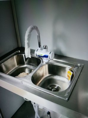 Apparecchio di concession mobile in fibra di vetro per la vendita di fast food cinese su ruote stradali