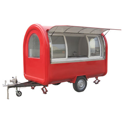 Video supporto tecnico dopo il servizio Food Cart/Trailer/Truck Mobile Snack Restaurant