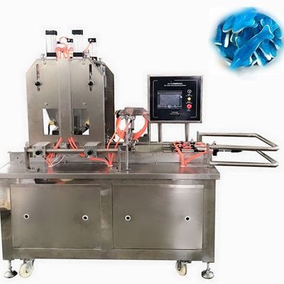 Macchina di deposizione di gomma di lampone e banane in acciaio inossidabile per la produzione rapida di caramelle con gelatina