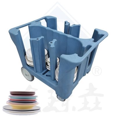 Plastico Hotel Buffet Food Equipment Serving Trolley per i piatti del ristorante Collezione