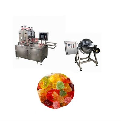 Funzione della macchina di deposito 500 kg Blueberry Grape Soft Gummy Candy Forming Machine