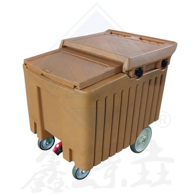 2023 Rotomolding Plastic Ice Collecting Trolley facile da pulire e perfetto per lo stoccaggio