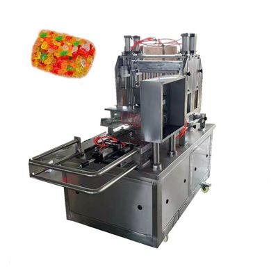 500 kg Star Hard Flat Lollipop Gummy Depositing Machine per la produzione di caramelle a base di gelatina