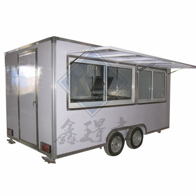 Bar rimorchio camion alimentare stradale Miami gelato camper alimentare galvanizzato bevande hot dog carrello del caffè per la panetteria