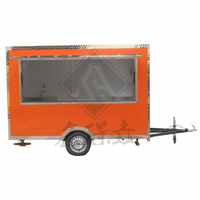 Bar rimorchio camion alimentare stradale Miami gelato camper alimentare galvanizzato bevande hot dog carrello del caffè per la panetteria