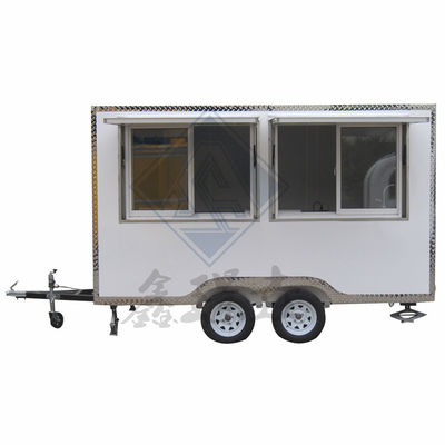 Bar rimorchio camion alimentare stradale Miami gelato camper alimentare galvanizzato bevande hot dog carrello del caffè per la panetteria