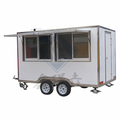 Bar rimorchio camion alimentare stradale Miami gelato camper alimentare galvanizzato bevande hot dog carrello del caffè per la panetteria