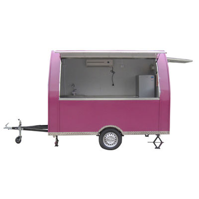 Negozi di abbigliamento carrello da cucina multifunzione con cibo in concessione e cibo Shawarma