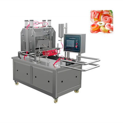500kg Soft Jelly Gummy Line Gummy Candy Making Equipment con alta produttività