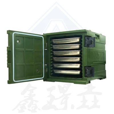 Cassa frigorifero rotomoulded di grande dimensione per la pesca Cassa pranzo in plastica Contenitore alimentare