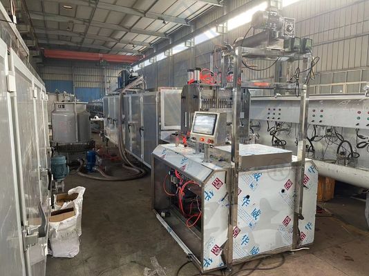 Macchina di imballaggio di caramelle morbide e gommose Halal per caramelle da orso gommoso da fabbricazione