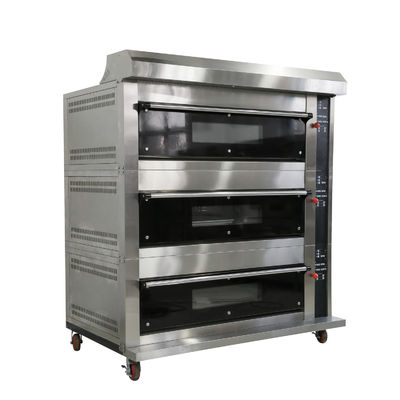 2/3/4/6/9 vassoi Capacità pasticceria commerciale pane pizza torta cucina forno elettrico a gas