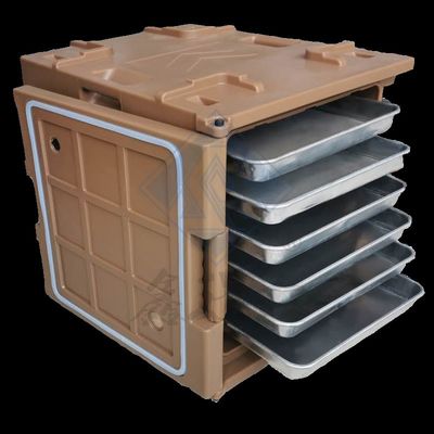Contenitore isolante per alimenti caldi da 120L con materiale di plastica rotomoulding ecologico