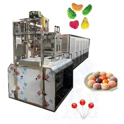 Macchina di lavorazione delle caramelle personalizzabile 0.6-0.8 Macchina di deposito di caramelle con gelatina di pectina