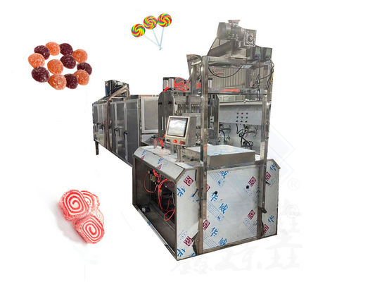 Macchina di lavorazione delle caramelle personalizzabile 0.6-0.8 Macchina di deposito di caramelle con gelatina di pectina