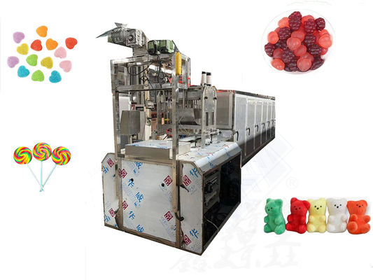 Macchina di lavorazione delle caramelle personalizzabile 0.6-0.8 Macchina di deposito di caramelle con gelatina di pectina