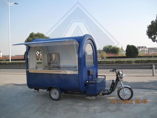 Street Food Trike Bike Caffè Crepes Cesto con Bicicletta Motociclo Food Truck 220*160*210