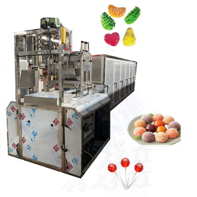 Macchina di deposizione di caramelle a gelatina di acciaio inossidabile per la distribuzione di gomma e caramelle