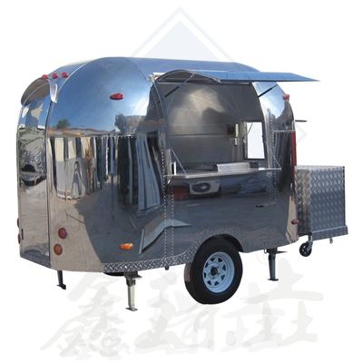 Made Long Service Life Street Mobile Food Trailer Camionetto elettrico con verdura
