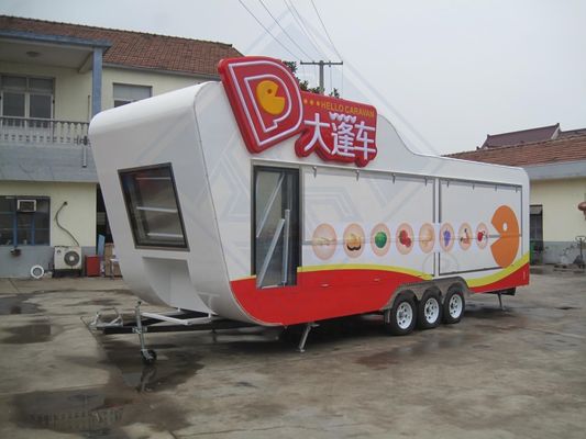 Made Long Service Life Street Mobile Food Trailer Camionetto elettrico con verdura