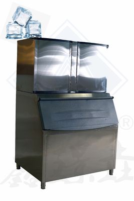 1000 kg Macchina industriale per la produzione di ghiaccio per l'efficienza e l'automazione dei negozi alimentari