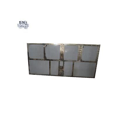 Fabbricante di ghiaccio a cubo con raffreddamento ad acqua industriale con funzionalità di produzione automatica di ghiaccio