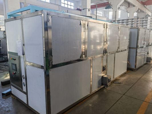 Fabbricante di ghiaccio a cubo con raffreddamento ad acqua industriale con funzionalità di produzione automatica di ghiaccio
