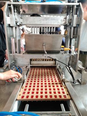 Macchina di produzione di caramelle soffici e dure completamente automatica con fonte di alimentazione 220V e funzione di versamento