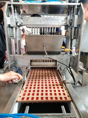 Macchina di produzione di caramelle soffici e dure completamente automatica con fonte di alimentazione 220V e funzione di versamento