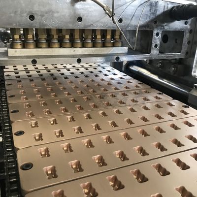 Macchina per la fabbricazione di caramelle dure ad alta capacità con dimensioni 1900x980x1700mm e tensione 220V