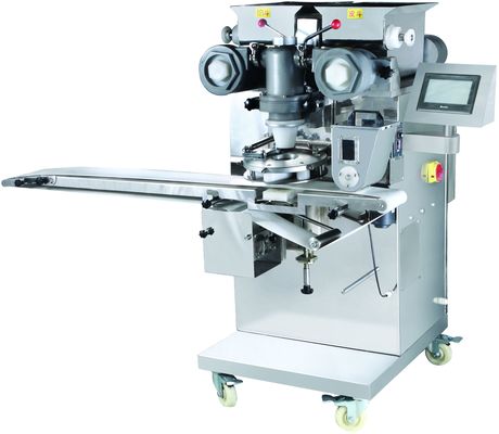 Macchine professionali per l'incrustazione a doppio riempimento per biscotti e prodotti da forno