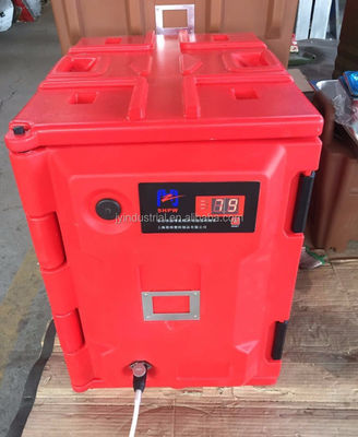 Portatore di padelle elettriche a carico anteriore isolato e conveniente per ristoranti