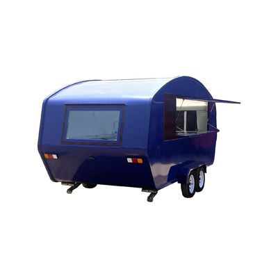 Camionino alimentare mobile con autocarro per gelati con attrezzature di cucina complete e lunga durata di vita