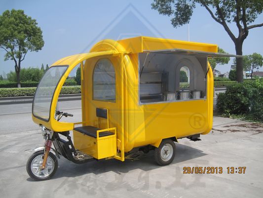 Camionino alimentare mobile con autocarro per gelati con attrezzature di cucina complete e lunga durata di vita