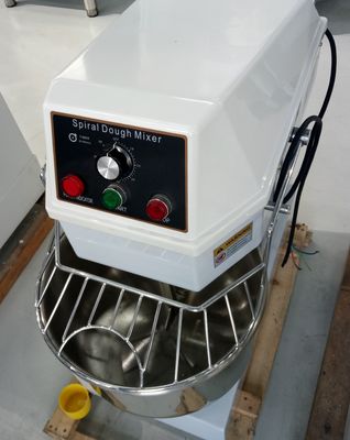 50L/80L/100L/200L Industrial Bread Spiral Paste Mixer in acciaio inox per uso commerciale