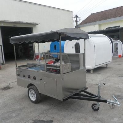 Lunga durata di vita carrello alimentare mobile attrezzature personalizzate e giubbotti con ruote