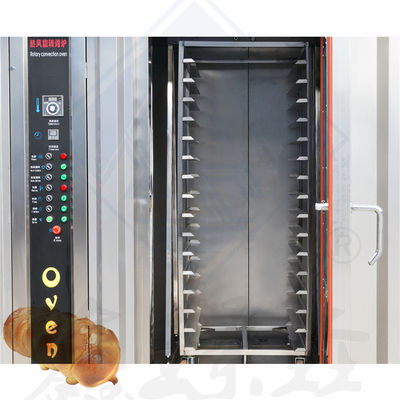 Forno elettrico a rotelle a 380 V per la produzione di pollo a 32 vassoi