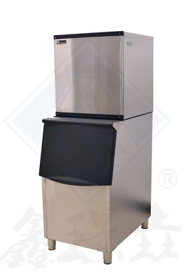 Capacità di stoccaggio di ghiaccio di 600 kg Macchina di ghiaccio a fiocco per la produzione commerciale di Bingsu
