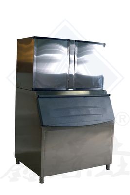 Capacità di stoccaggio di ghiaccio di 600 kg Macchina di ghiaccio a fiocco per la produzione commerciale di Bingsu