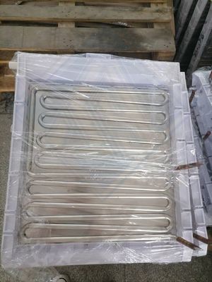 60 kg/giorno Macchina automatica per la fabbricazione di ghiaccio a tubo Evaporatore bobina Macchina per la fabbricazione di ghiaccio per cubi di ghiaccio