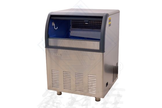 Capacità di stoccaggio di ghiaccio di 45 kg Macchina per la produzione di ghiaccio commerciale per la crescita del tuo business