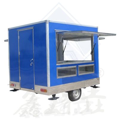 Colorato su misura Camion di cibo vintage completamente attrezzato Ristorante Pollo Rotisserie Grill