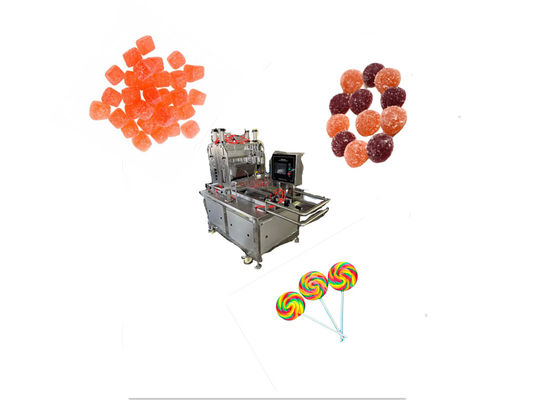 Alta produttività Colorata Lollipop Candy Making Machine con progettazione professionale