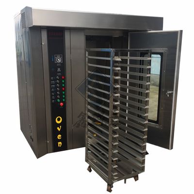 Forni da forno per pane Forno a bruciatore italiano professionale con e 16/32/64 vassoi Capacità