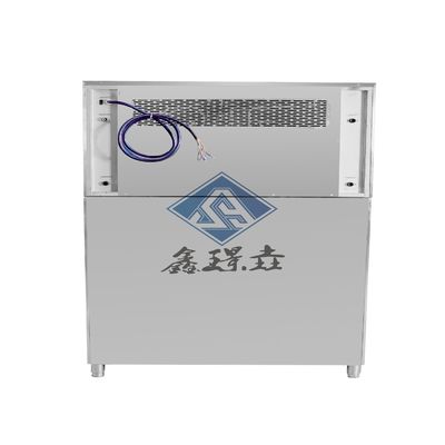 Produttore di ghiaccio refrigerato ad aria commerciale 220V Voltaggio per la produzione di ghiaccio in cubo