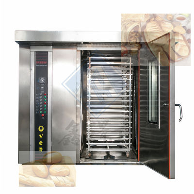 32/68 Forno rotativo a vassoio per la cottura del pane nella macchina da forno alimentare elettrica/diesel/gas